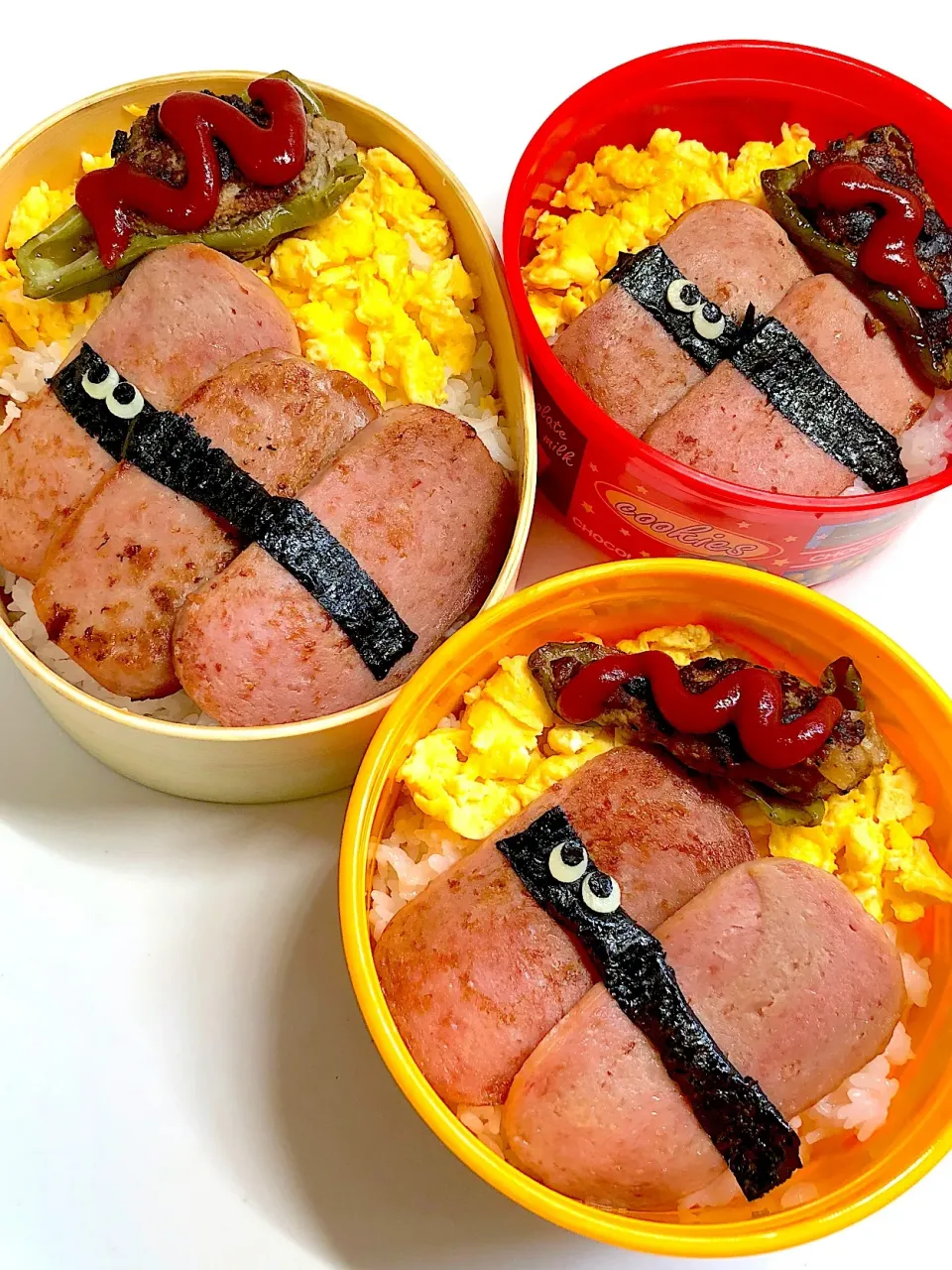 この時期にもってこい！スパム弁当🍱|三姉妹のママさん