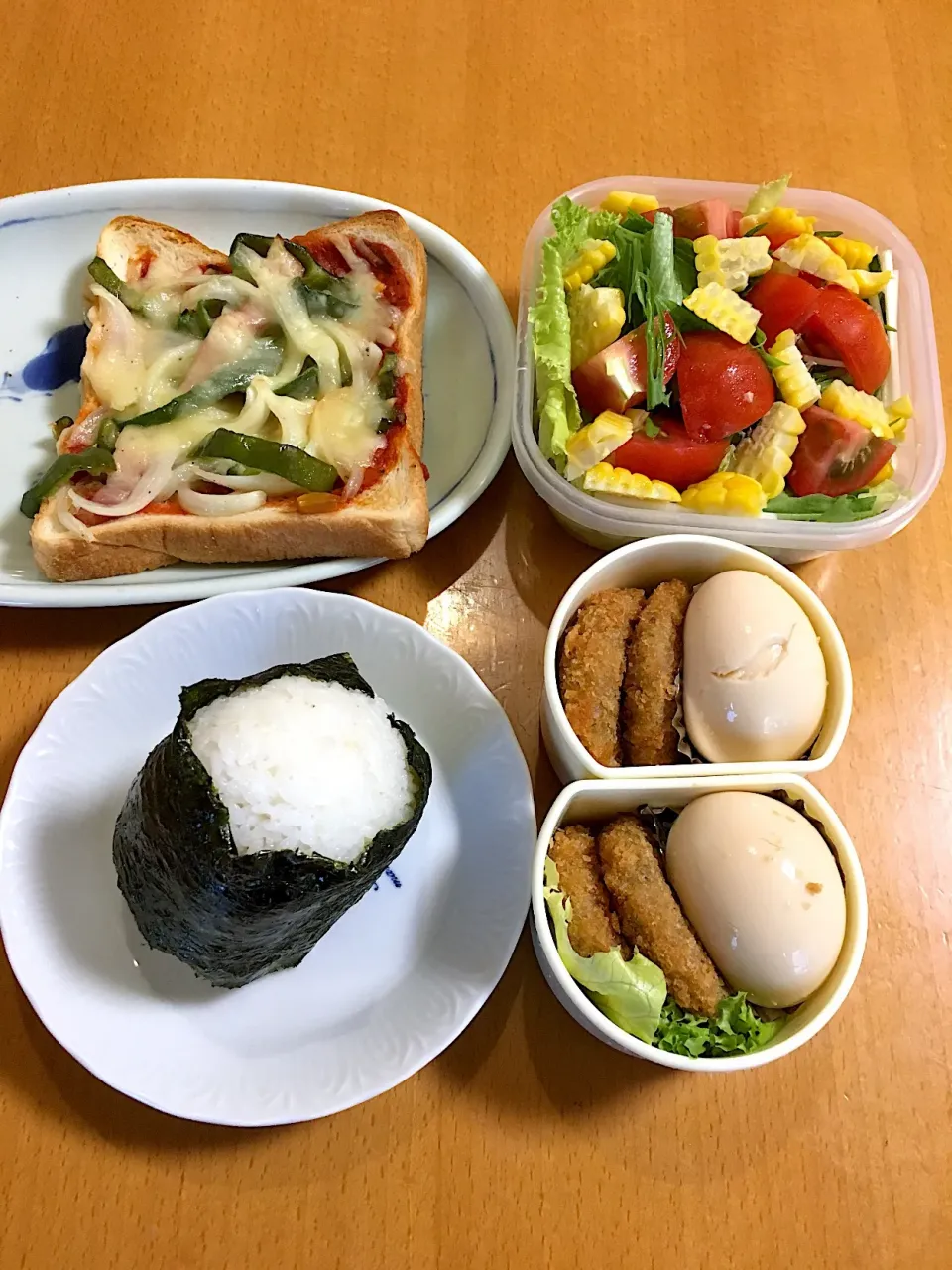 Snapdishの料理写真:今日のお弁当♡2018.7.13.|kimikimiさん