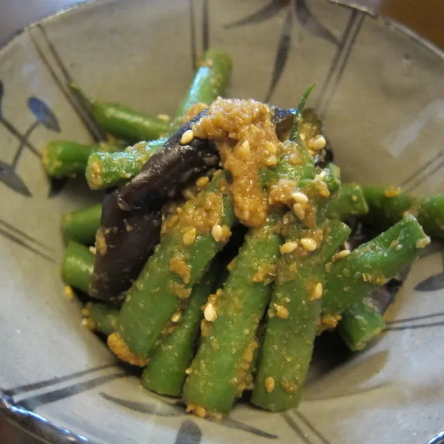 ともくんばあばさんのいんげんと茄子の胡麻和え #レシピブログ #RecipeBlog|レシピブログさん