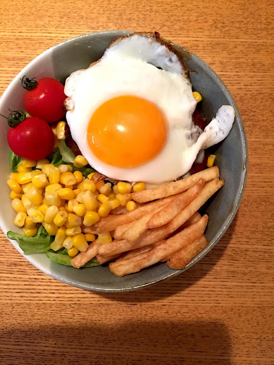 Snapdishの料理写真:ロコモコ丼|あんなさん