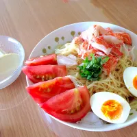 Snapdishの料理写真:冷やし中華|あゆみさん