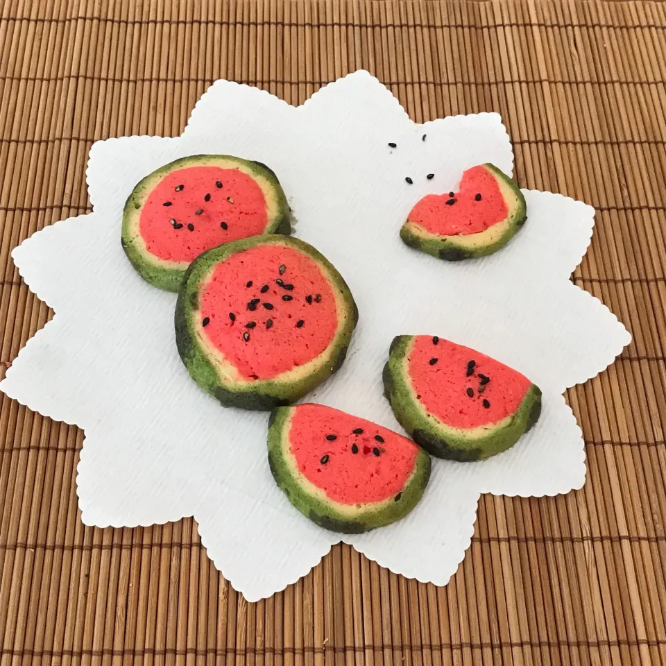 スイカのクッキー🍉|Ｌilicaさん