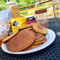 Banana-cinnamon-oats Pancakes|miguel alvarezさん