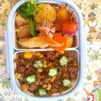 Snapdishの料理写真:3歳児お弁当|あっつんさん