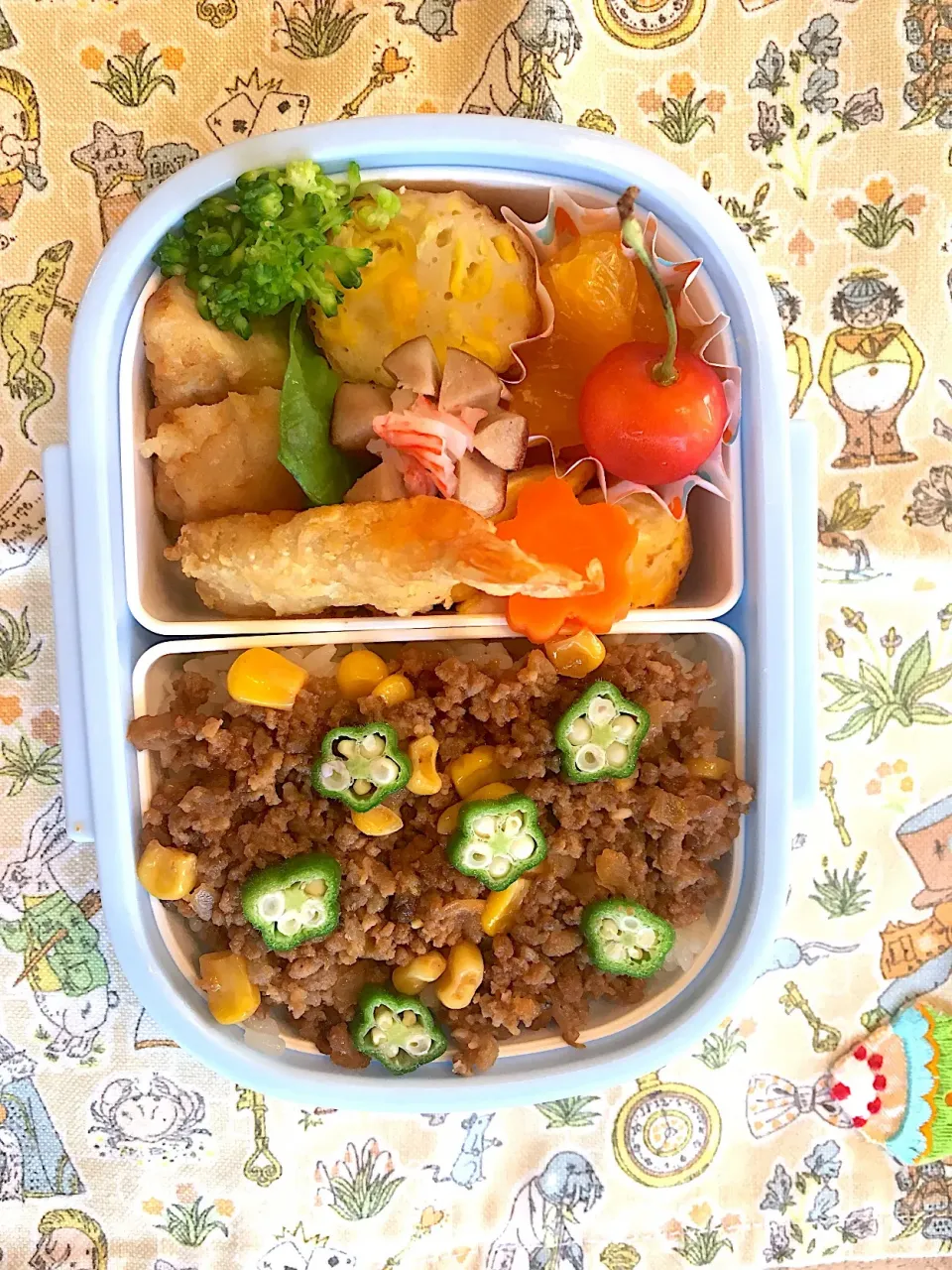 Snapdishの料理写真:3歳児お弁当|あっつんさん