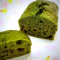 Snapdishの料理写真:抹茶☆豆腐パウンドケーキ|ゆえりんさん