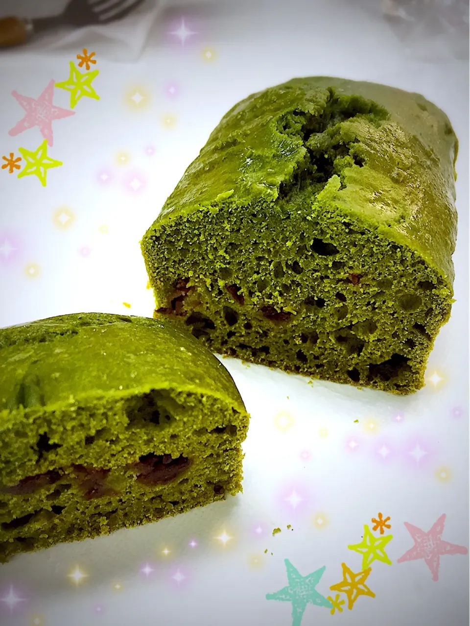 Snapdishの料理写真:抹茶☆豆腐パウンドケーキ|ゆえりんさん