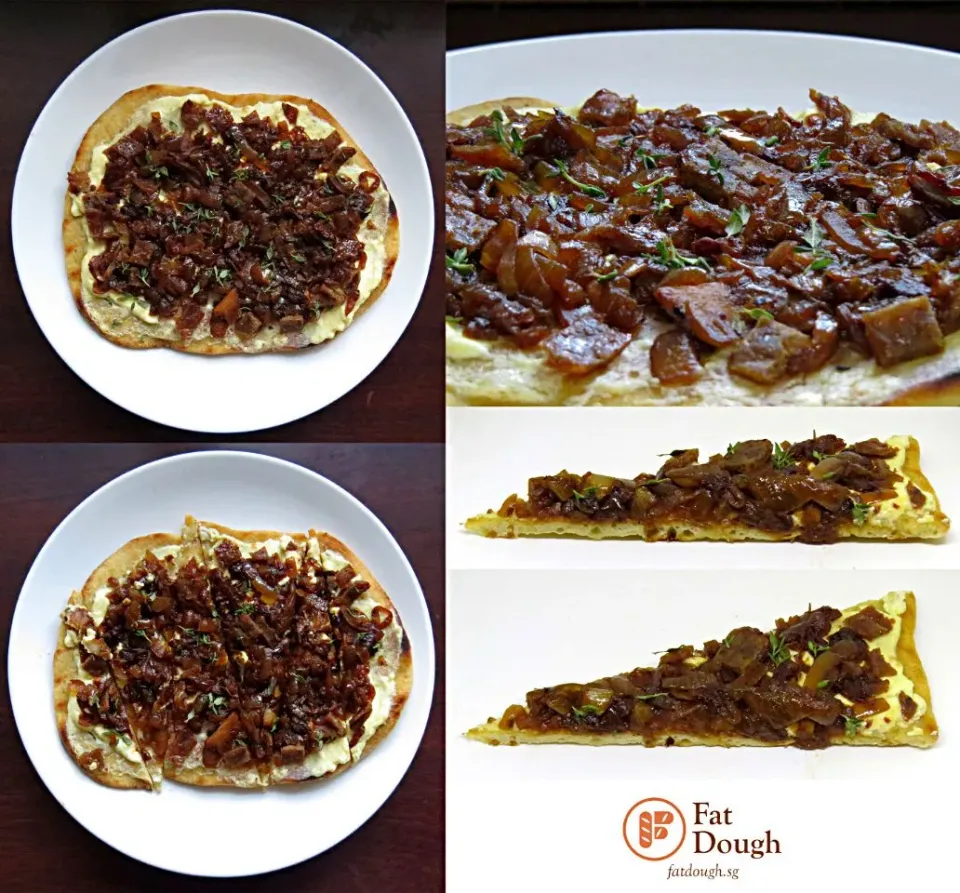 Snapdishの料理写真:My Grilled Pizza: The Tarte Flambée|Daniel Limさん