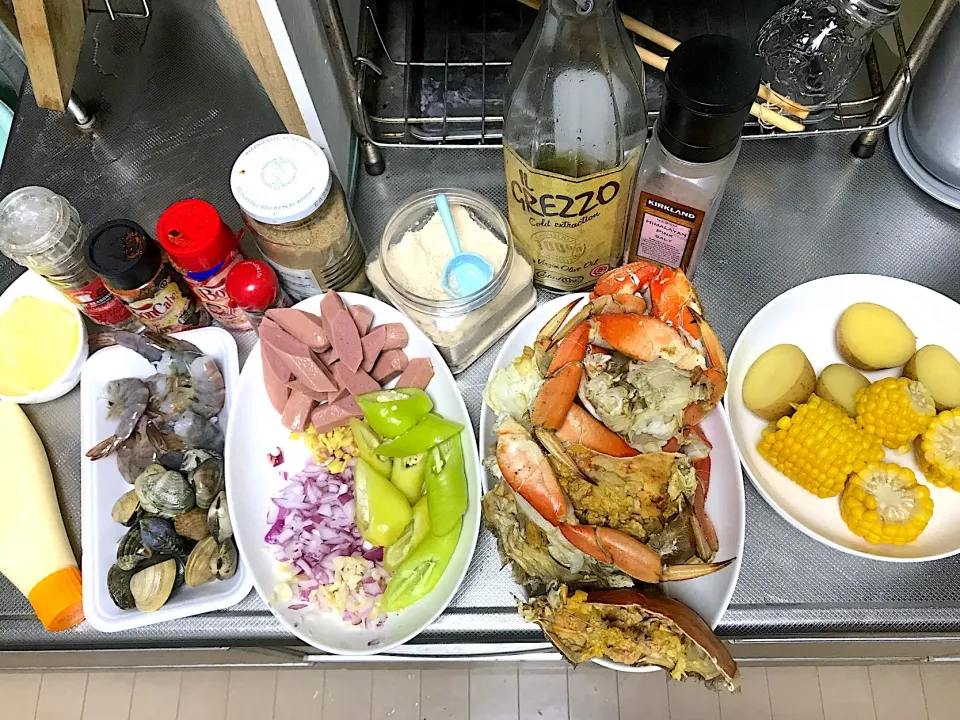 Cajun boiled seafood|yeni kartikasariさん