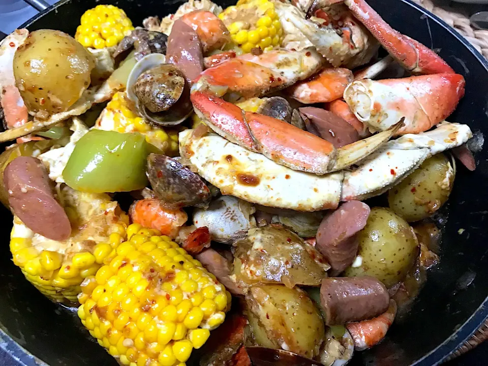 Cajun boiled seafood|yeni kartikasariさん