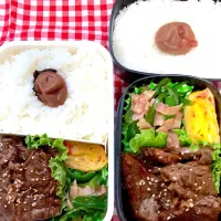 Snapdishの料理写真:またまたハラミ弁当🍱✨|めぐみさん