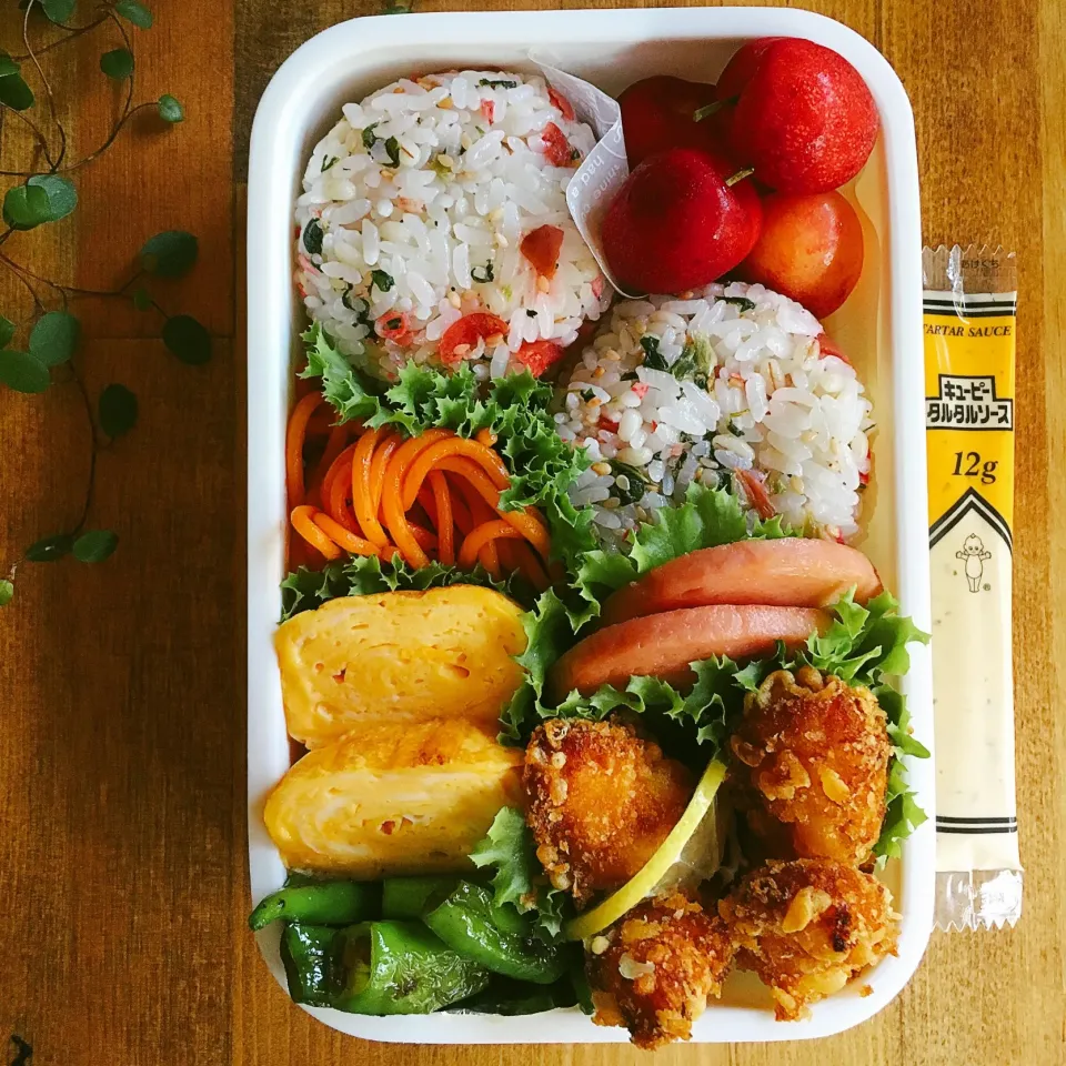 Snapdishの料理写真:家族のお弁当 2018.07.16|＊emio＊さん