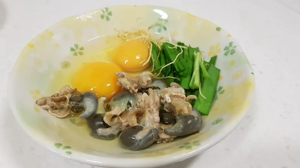 abalone innards scrambled egg|steven z.y.さん