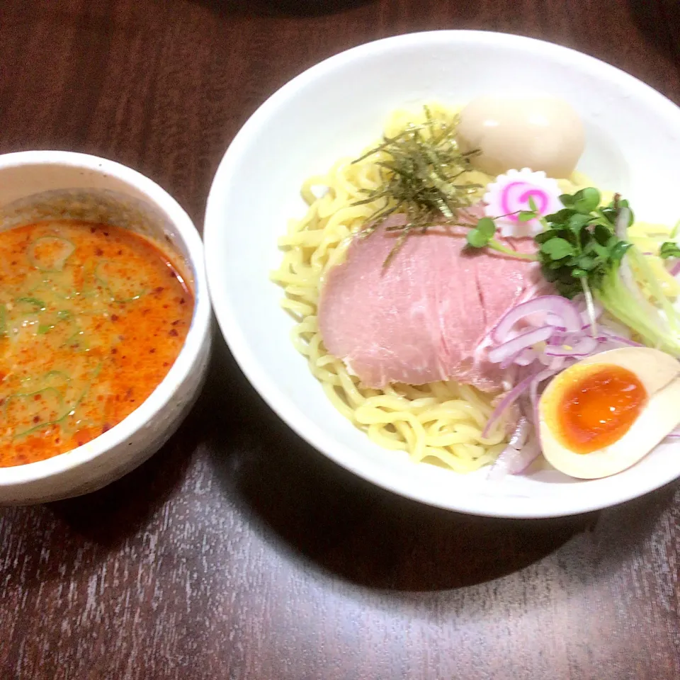 冷や〜し辛味噌つけ麺(◍•ڡ•◍)❤|いつみさん