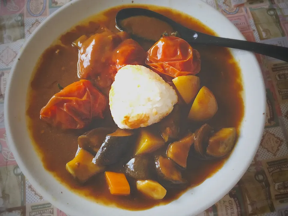 冷凍トマトの夏カレー|ubechaさん