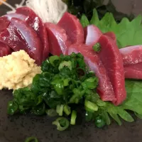 Snapdishの料理写真:ズリ刺し♪|けんけんさん