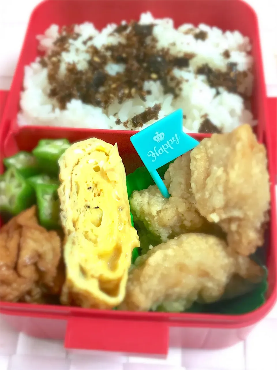 今日のお弁当 #🍱  #中学生弁当  #lunchbox  #お弁当  #娘のお弁当|かれんさん