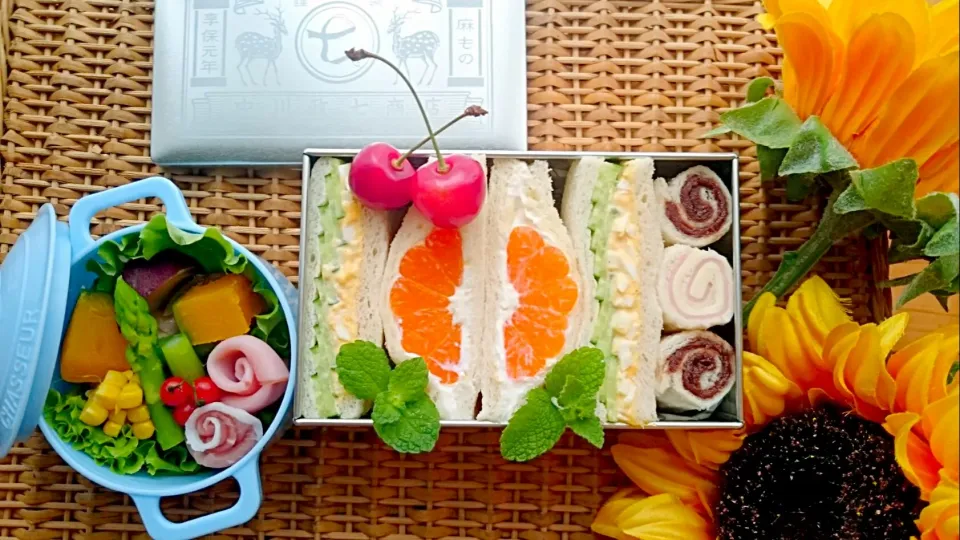 #jk弁当 #サンドイッチ弁当|luluさん