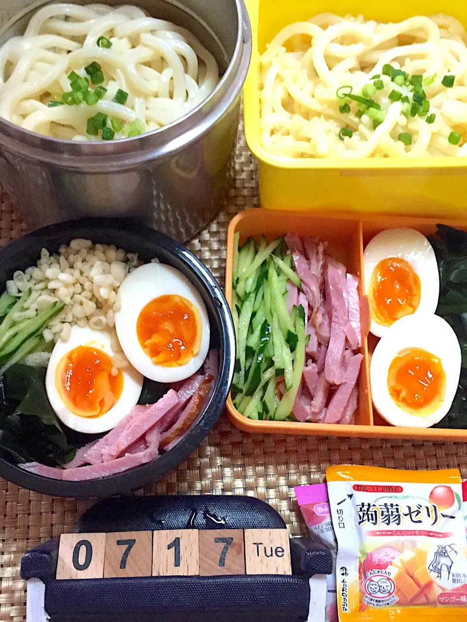 Snapdishの料理写真:リクエストで今週はずっと麺弁当☆7/17#麺弁当|yu-co☆さん