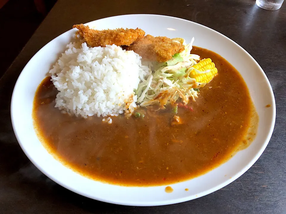 キッチン山田農園さんで、チキンカツカレー🍛|いく❤️さん