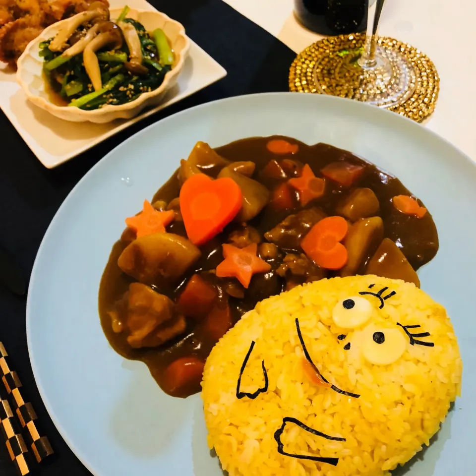 #キャラごはん
#カレー|なぽちさん