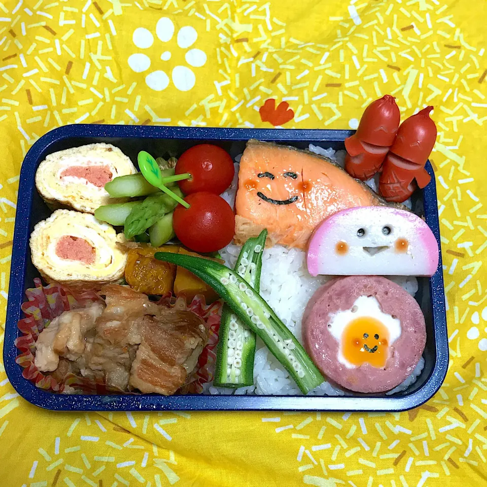 Snapdishの料理写真:2018年7月18日 オレ弁当♪|クッキングおやぢさん