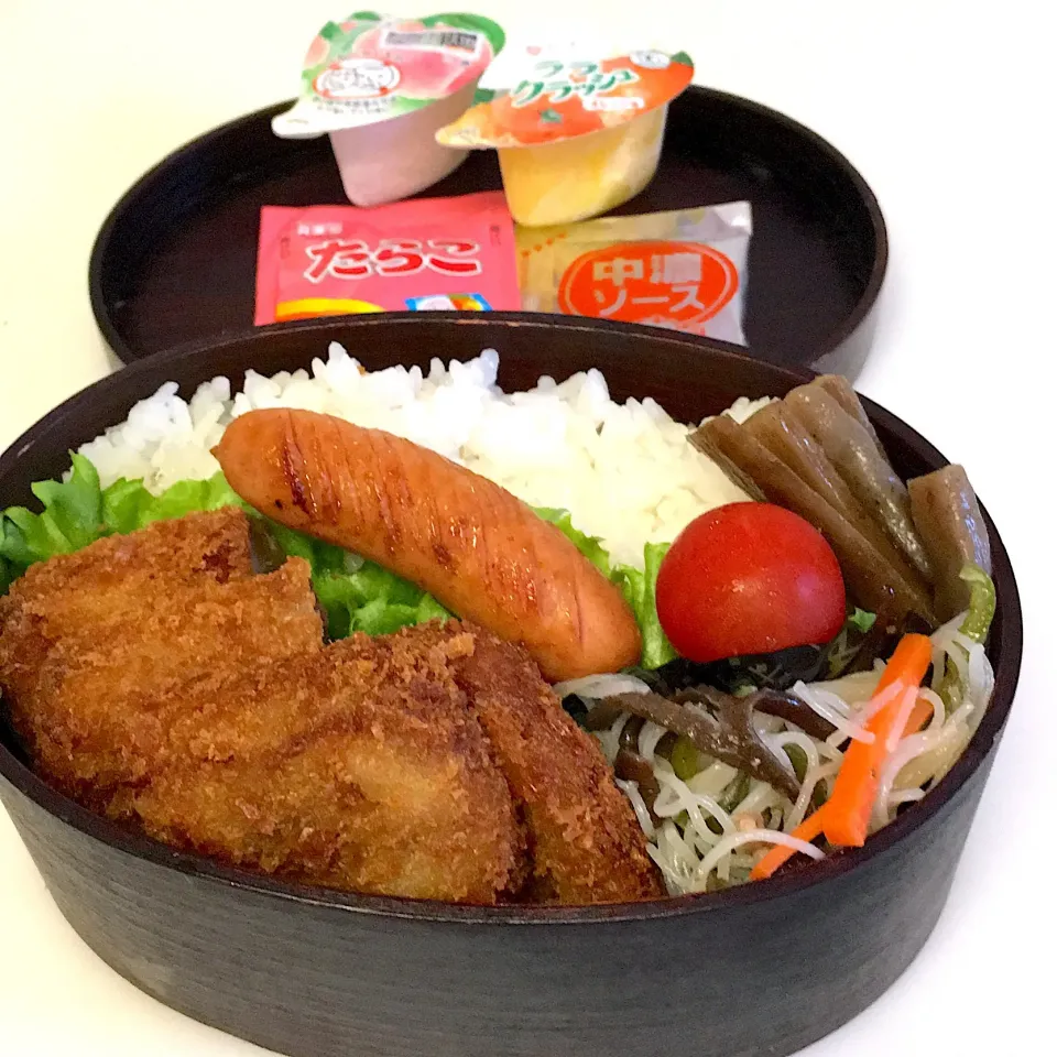 #曲げわっぱ弁当  #男子高校生弁当|さい。さん