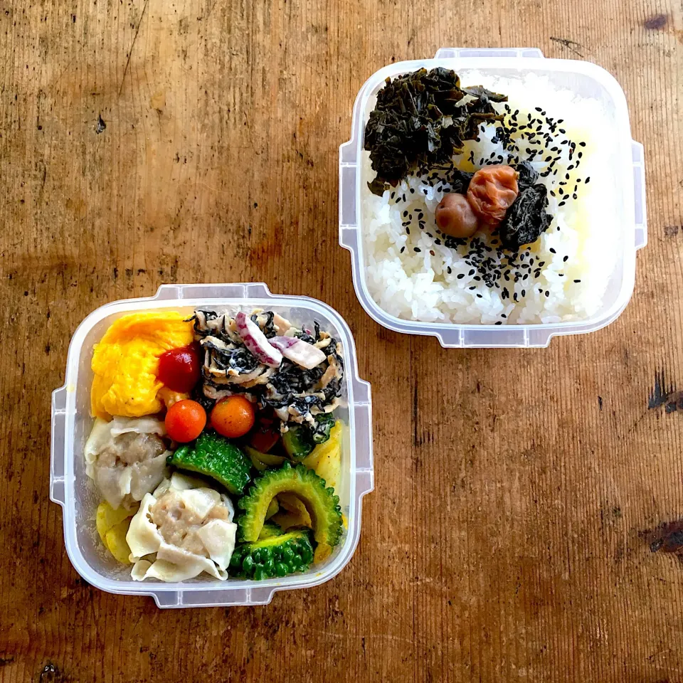 今日のお弁当‼︎ 18 July
 #お弁当  #弁当  #obento  #bento  #お弁当の記録  #野菜たっぷり  #シュウマイ弁当|Yoshinobu Nakagawaさん