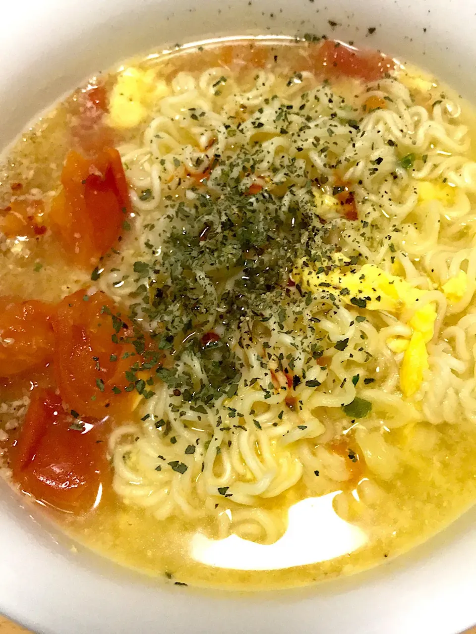 #トマたま塩ラーメン|トリさん