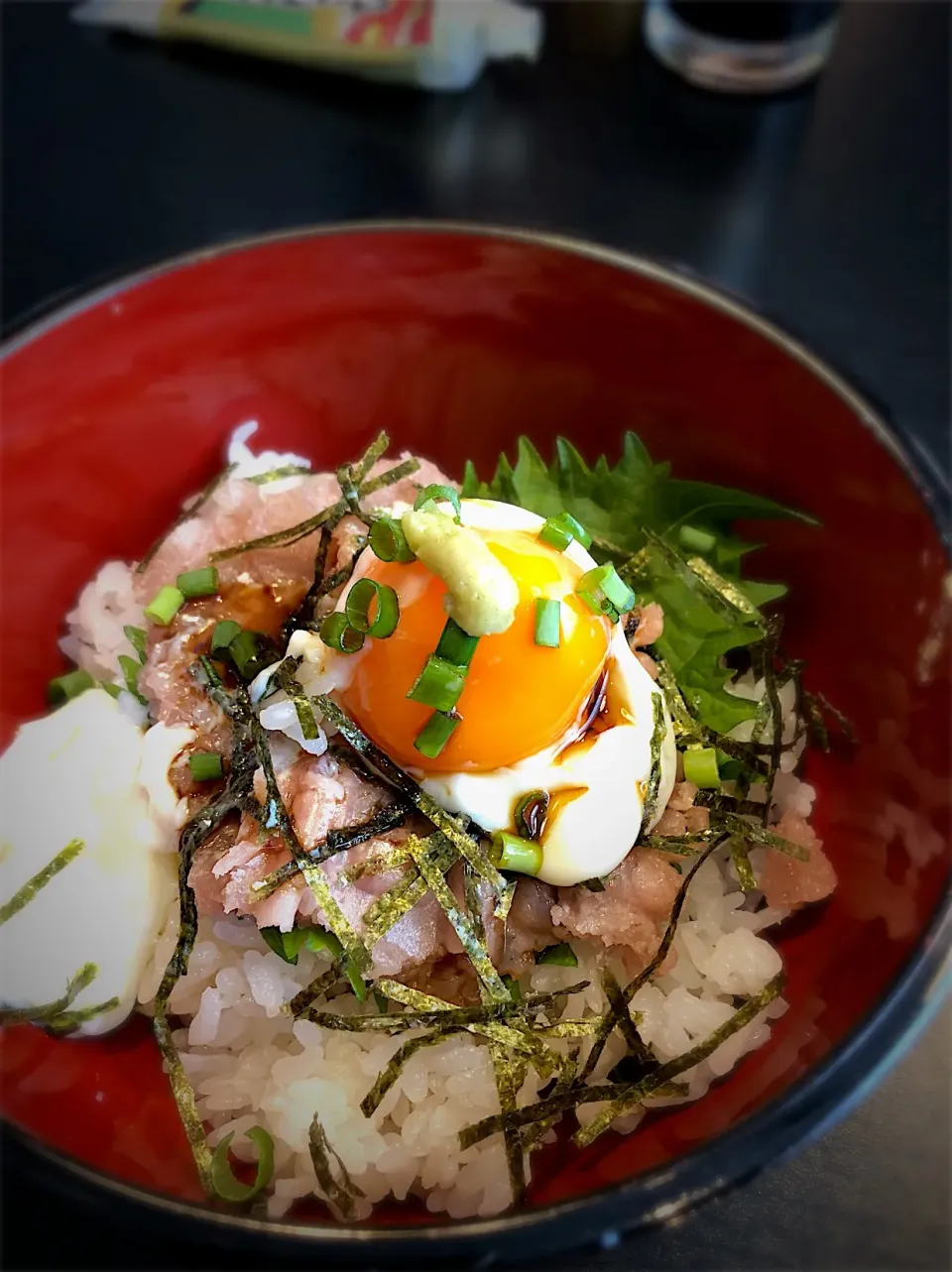 Snapdishの料理写真:ネギトロ丼ランチ|tomoさん