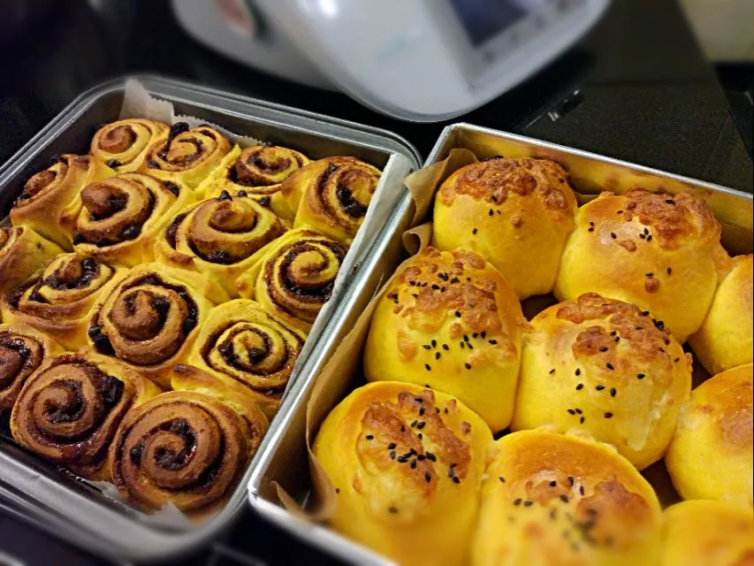 Thermomix assorted sweet potato buns|Ee Shanさん