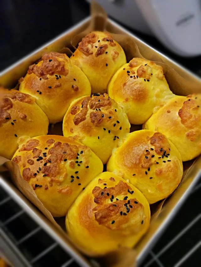 Thermomix sweet potato cheese bun|Ee Shanさん