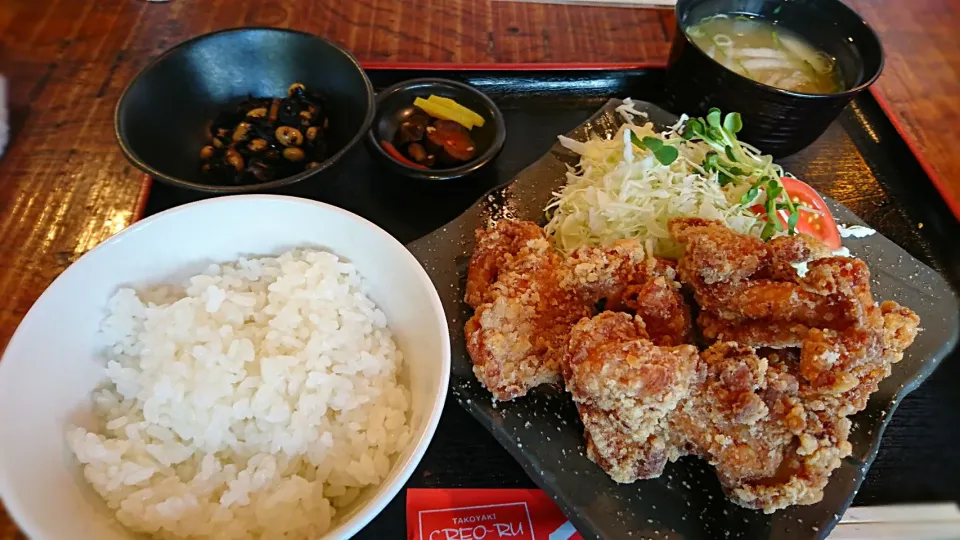 若鶏の竜田揚げ定食|Yasuyoさん