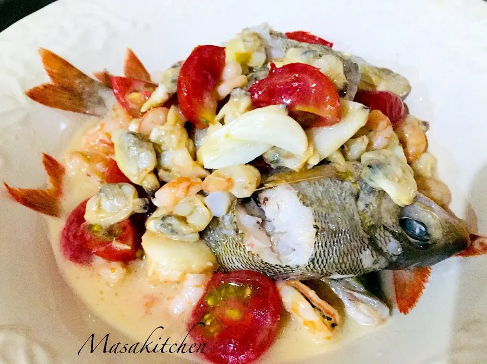 pesce all'acqua pazza、|Masakiさん