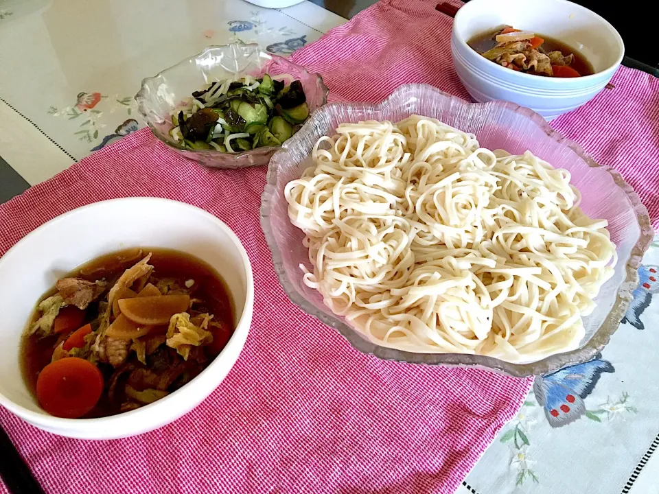 冷やしつけうどん|みよさん