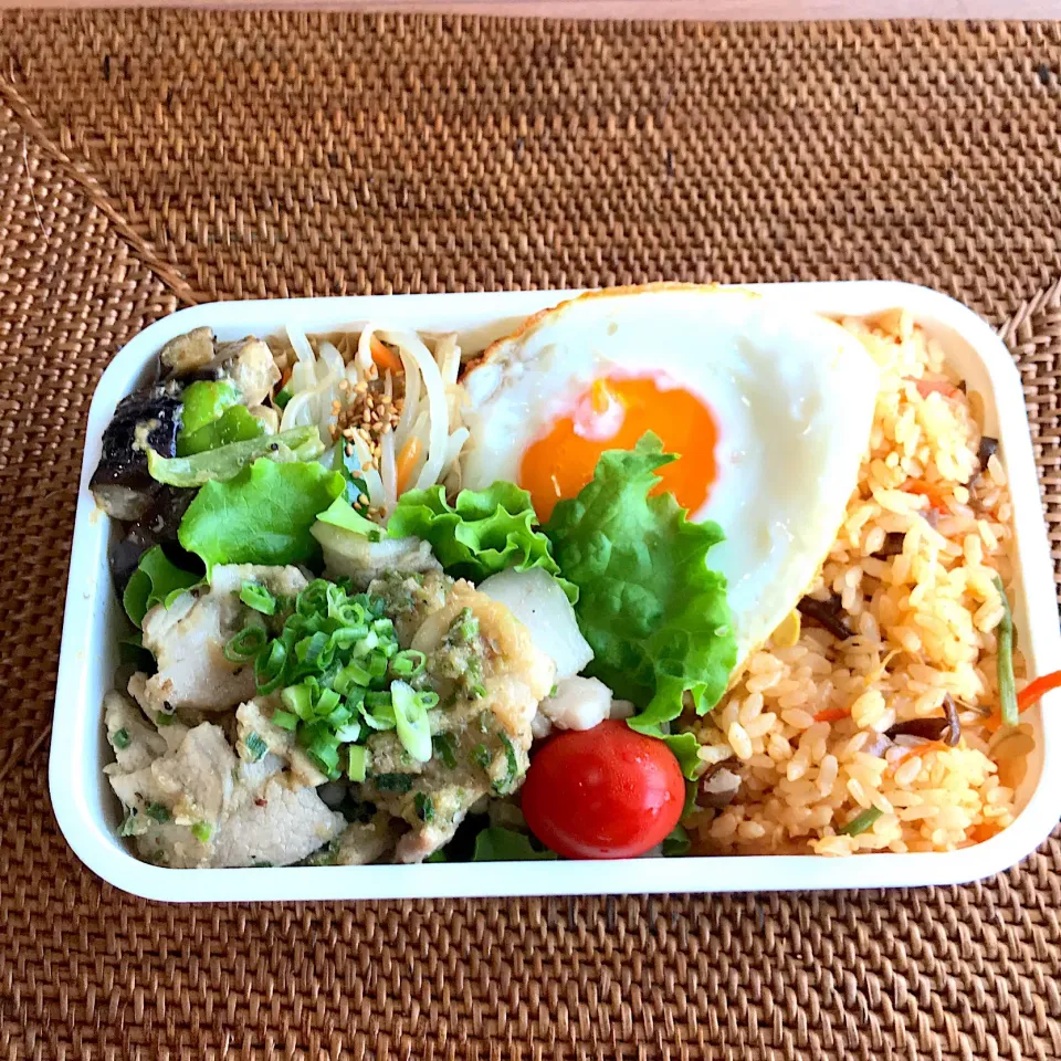 Snapdishの料理写真:おじさん弁当🍱  ☆Jul.19.2018 ☆|ニャン太郎さん