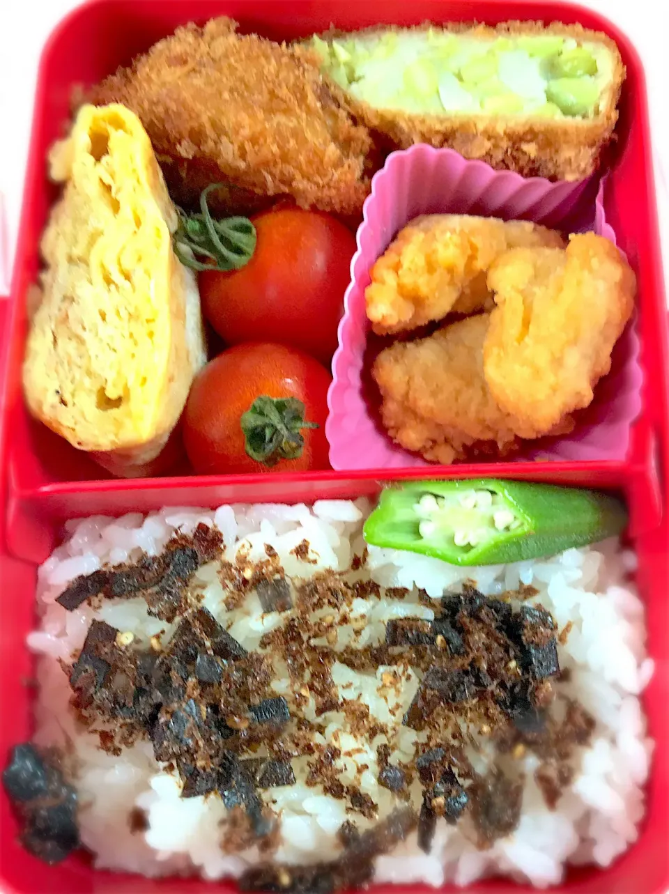 今日のお弁当 #お弁当  #lunchbox  #中学生弁当  #🍱|かれんさん