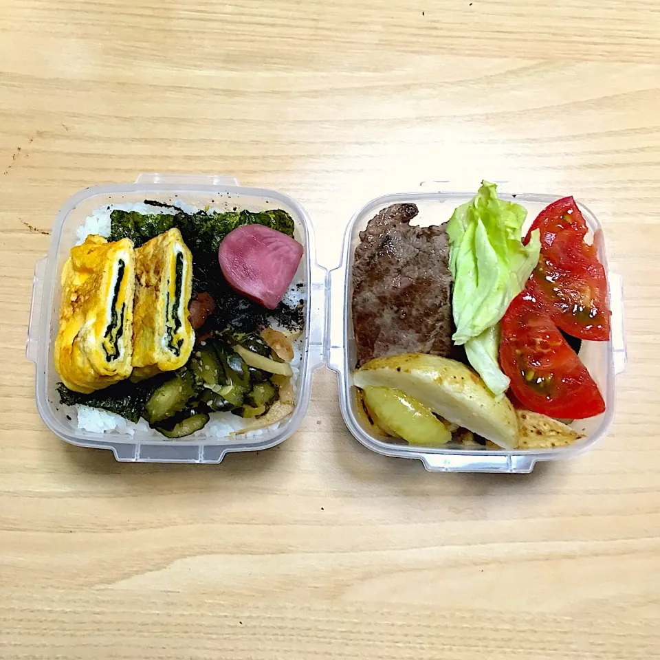 今日のお弁当‼︎ 19 July
 #お弁当  #弁当  #obento  #bento  #お弁当の記録  #実家のお母ちゃん  #焼き肉弁当|Yoshinobu Nakagawaさん