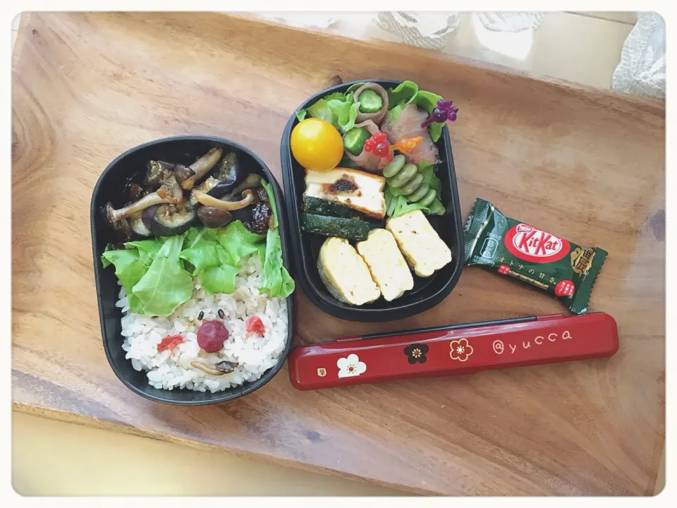 Snapdishの料理写真:JK弁当🍉2018.7.19(Thu.)|yucca@さん