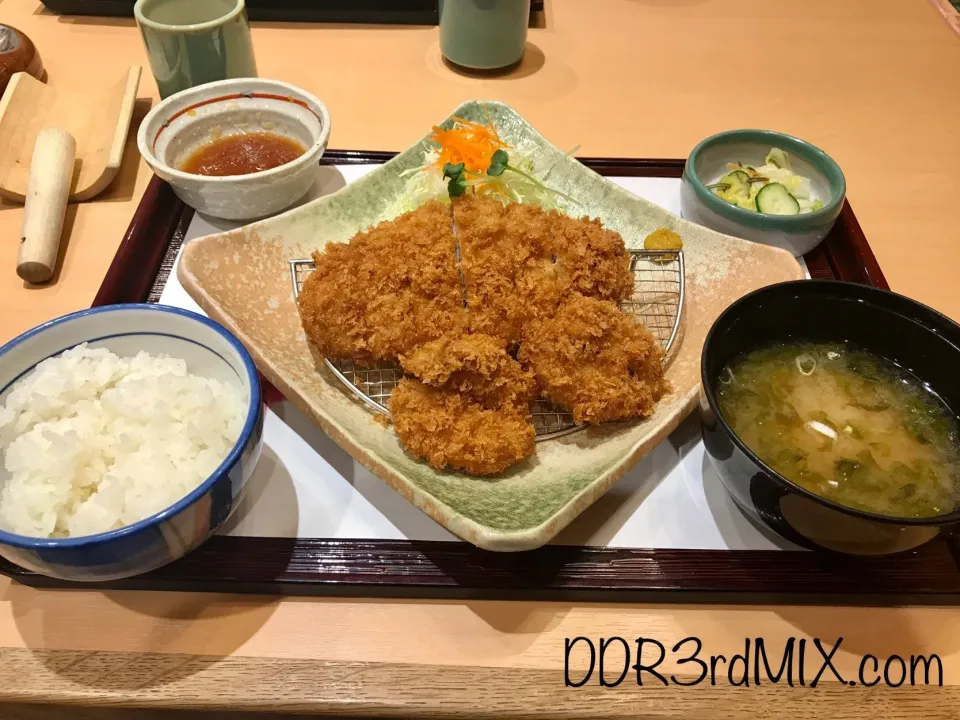 Snapdishの料理写真:かつ敏 越谷店 まんぷく定食（とんかつ食べ放題）|ddr3rdmixさん