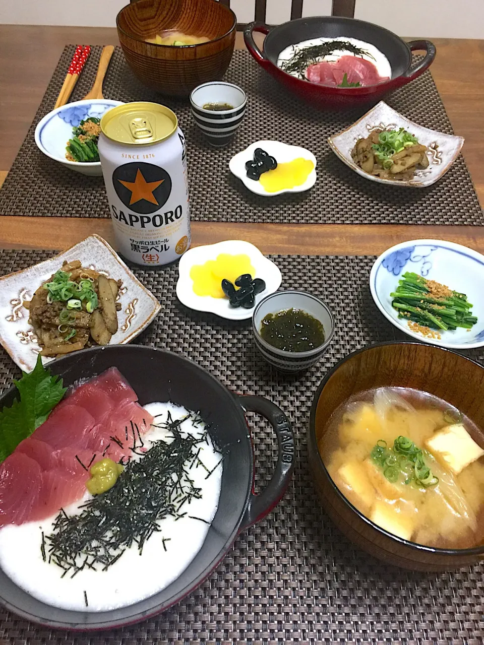 まぐろとろろ丼|accoさん