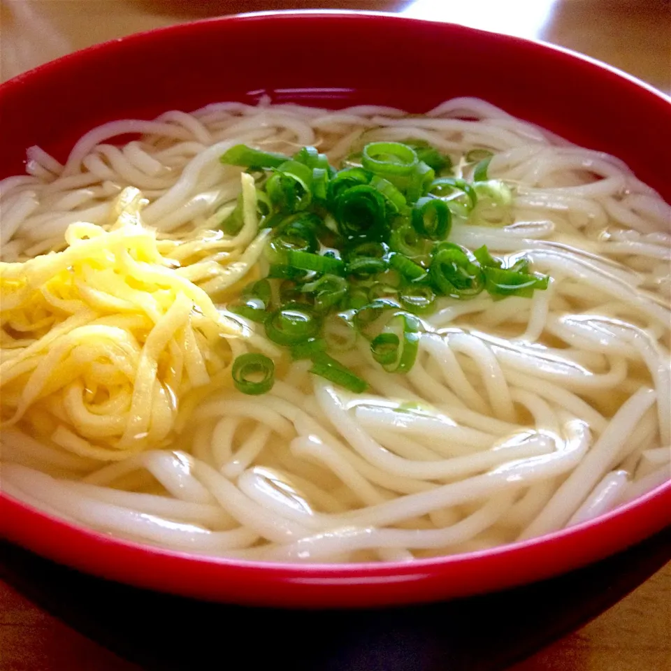 Snapdishの料理写真:にゅうめん🍲 #手抜き料理  #胃に優しい|まいりさん