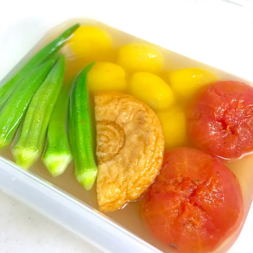 冷やしおでん  
仕込み完了‼️明日の晩御飯|Kiyomiさん