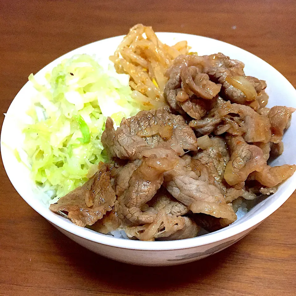 牛カルビ丼☆|りんごさん