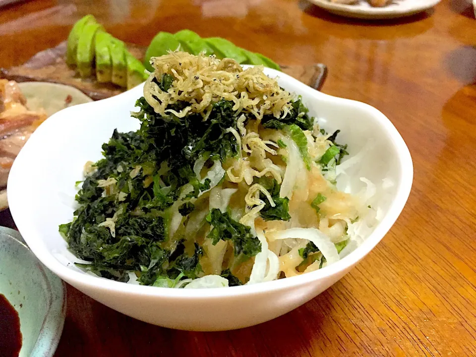 大根と海苔のサラダ|さんだーさん