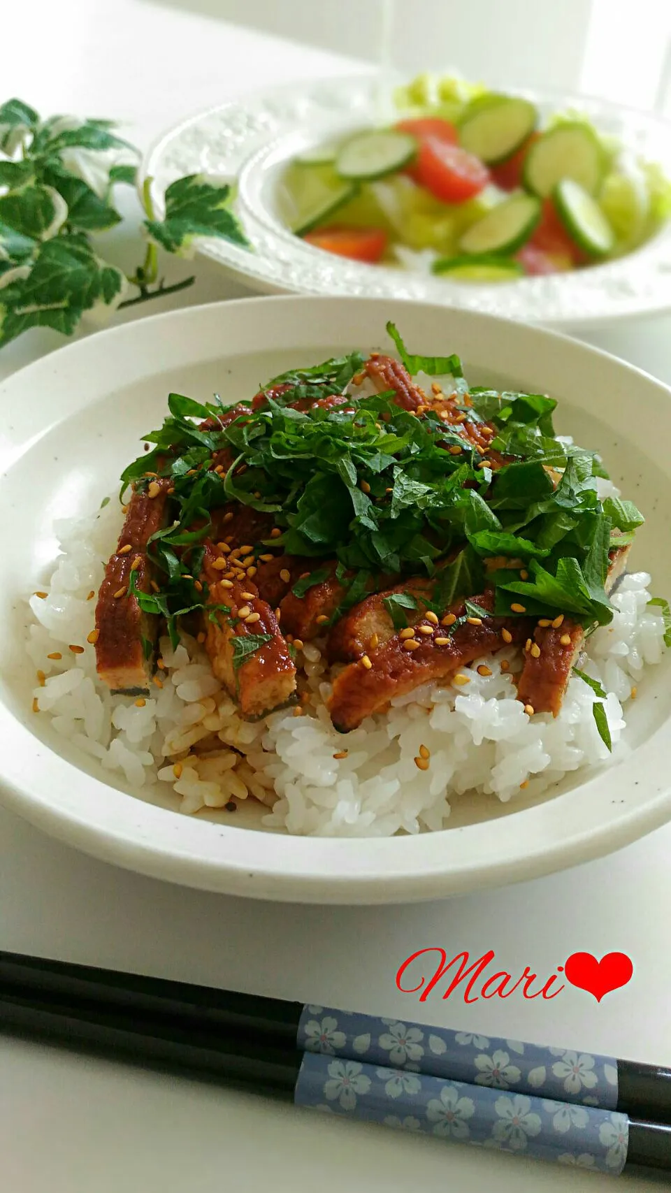 《レシピ有》大葉香る☆うなぎご飯、スイミングレッスン、島根のお土産。|Mariさん