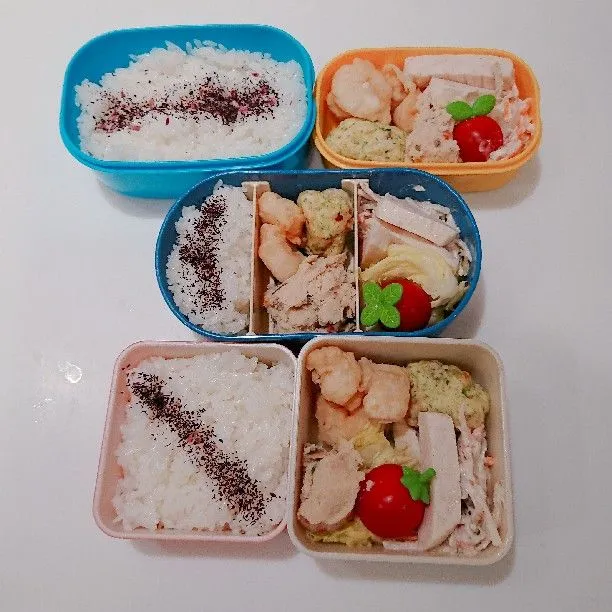 7/20(金)の３人弁当🍱|ふみぃさん