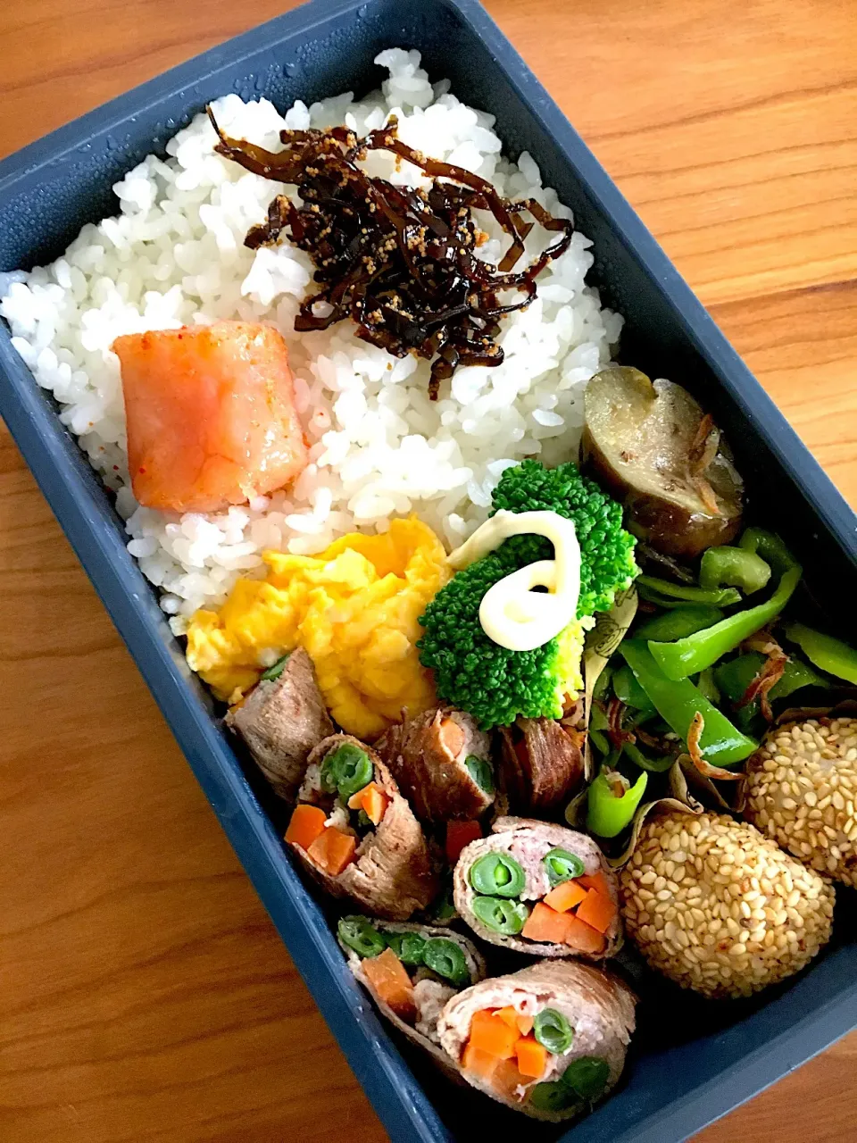 Snapdishの料理写真:高校生男子弁当！2018.7.20|みかんさん