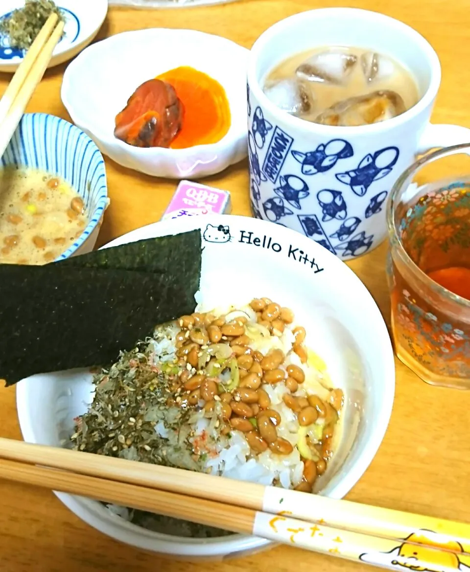 朝ご飯🍚🎵|しまだ ちえこさん