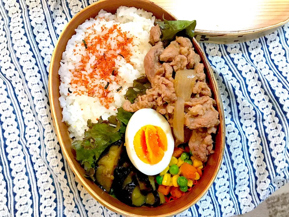 Snapdishの料理写真:#生姜焼き弁当|ゆりえさん